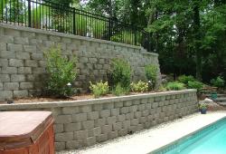 Inspiration Gallery - Pool Retaining Wall - Image: 213