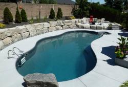 Inspiration Gallery - Pool Retaining Wall - Image: 216